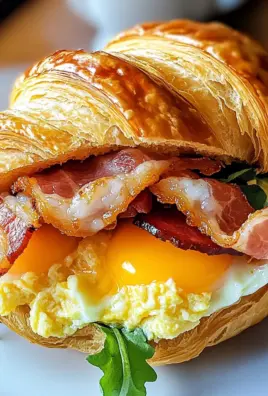 Breakfast Croissant Sandwich Recipe