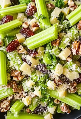 Celery Parmesan Date Salad