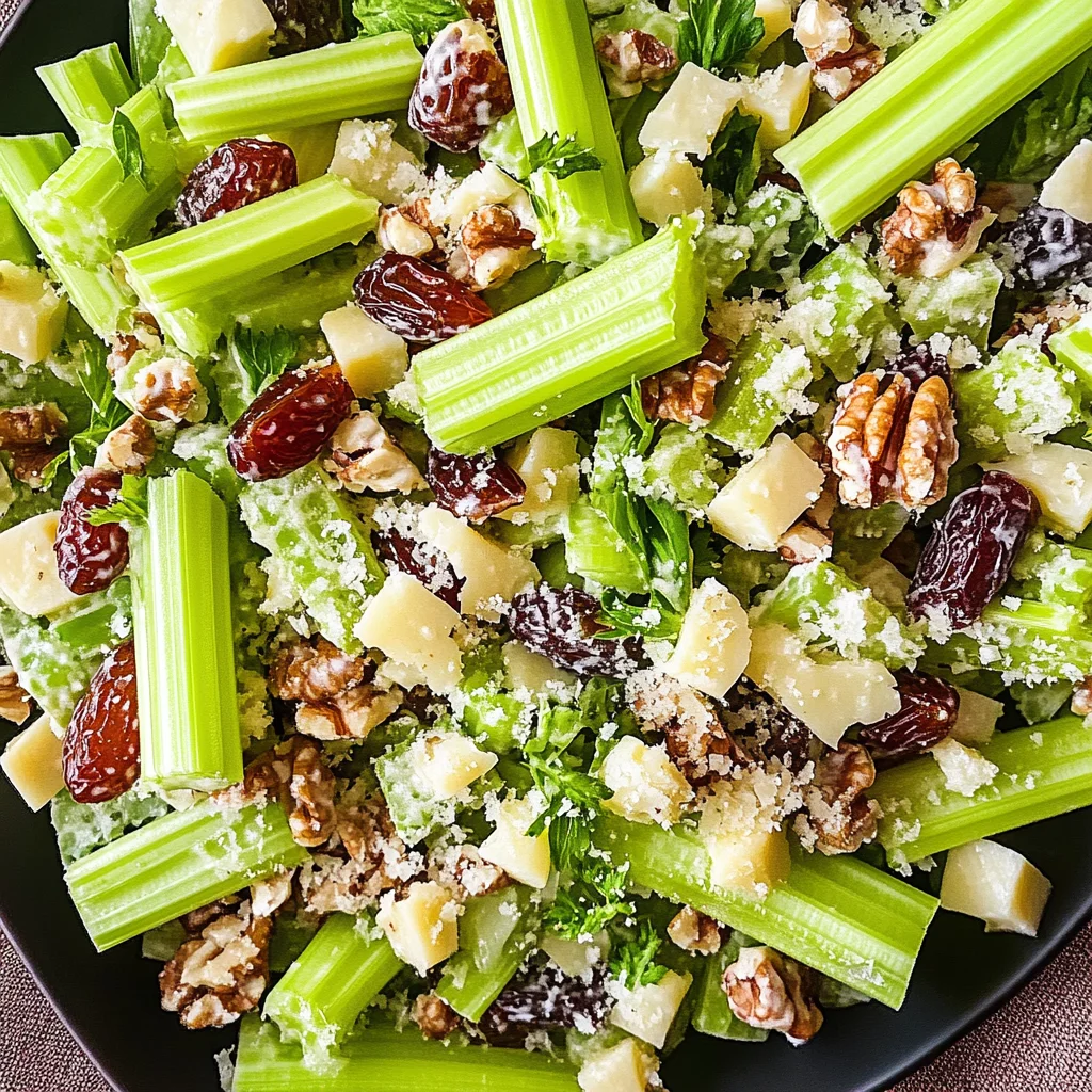 Celery Parmesan Date Salad