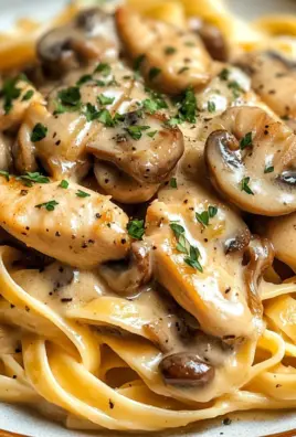 Chicken Marsala Pasta