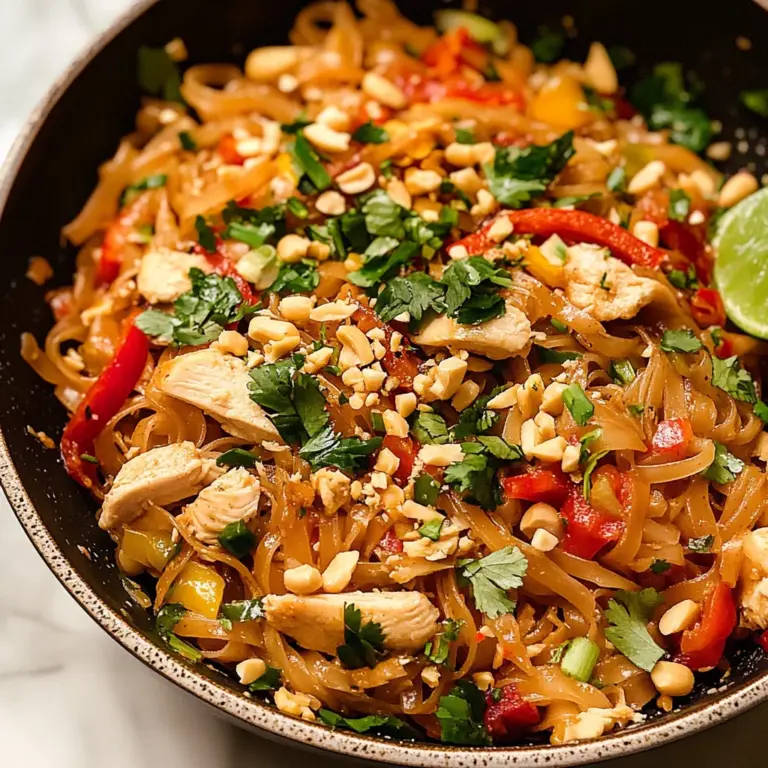 Chicken Pad Thai