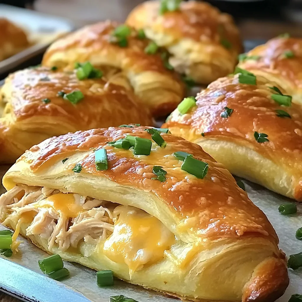Chicken Stuffed Crescent Rolls Recipe - Easy & Delicious