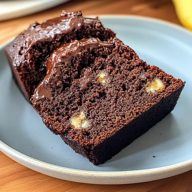 Chocolate Banana Bread