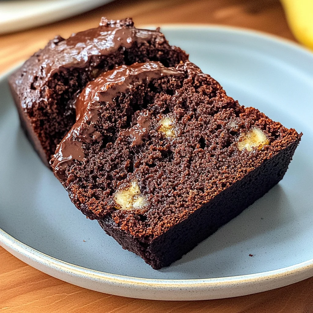 Chocolate Banana Bread