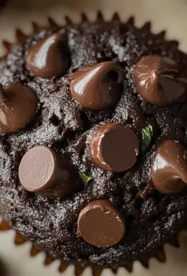 Chocolate Spinach Muffins