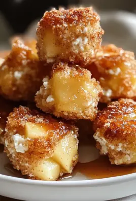 Cinnamon Apple Cottage Cheese Bites
