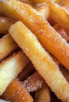 Cinnamon Sugar Apple Fries