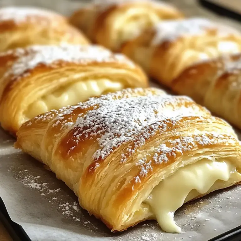 Crescent Cheese Danishes