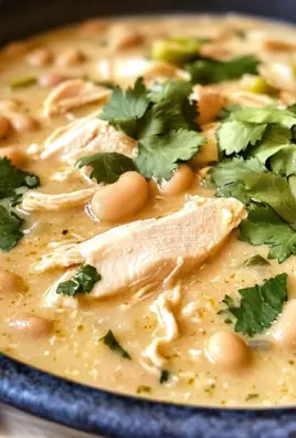 Crockpot Creamy White Chicken Chili