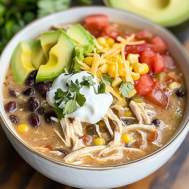 Crockpot White Chicken Chili