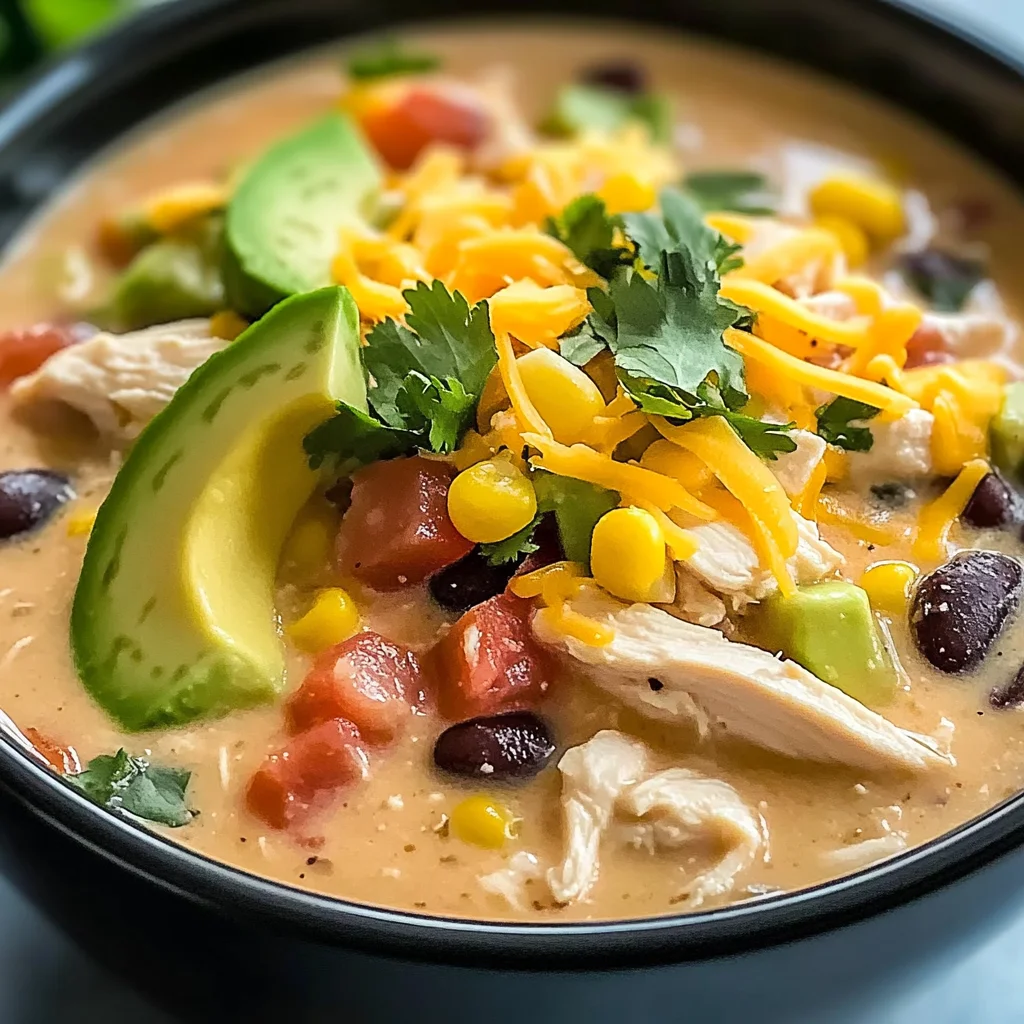 Crockpot White Chicken Chili – Easy, Creamy & Hearty