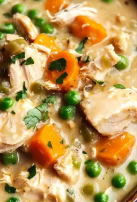 Crustless Chicken Pot Pie