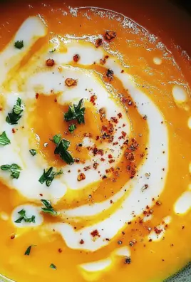 Easy Butternut Squash and Sweet Potato Soup