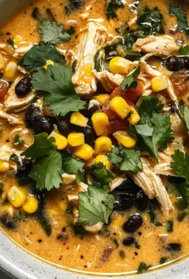 Easy Chicken, Poblano, and Black Bean Soup (Small Batch)