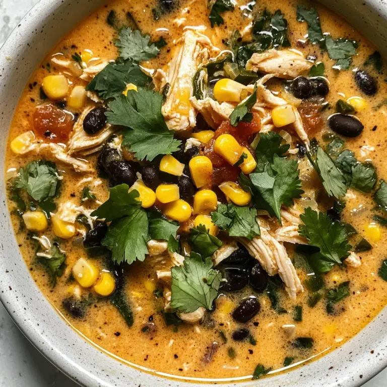 Easy Chicken, Poblano, and Black Bean Soup (Small Batch)