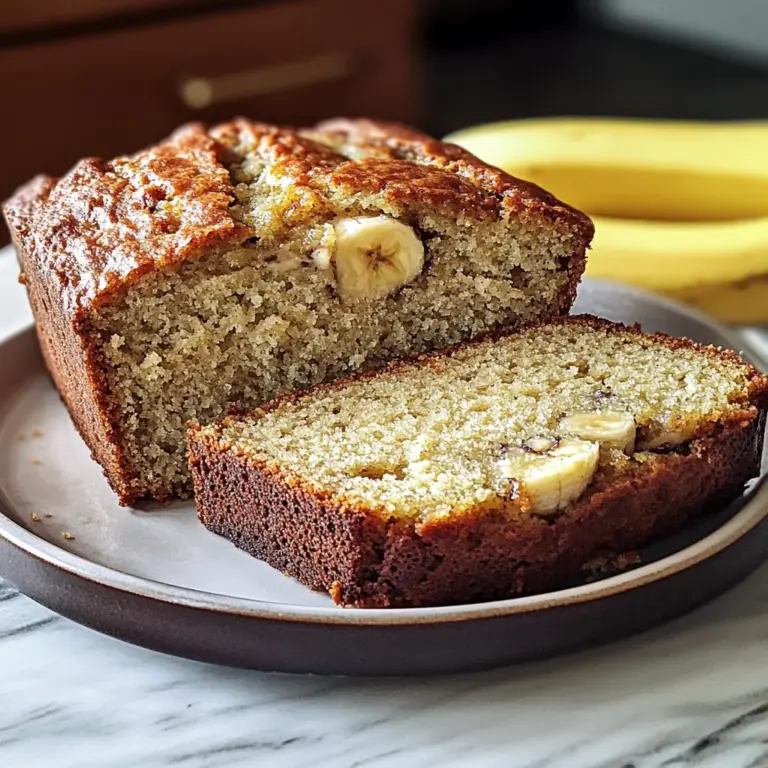 Easy Moist Banana Bread