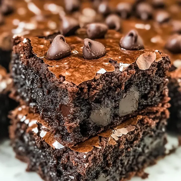 Easy Zero Sugar Brownies with Greek Yogurt