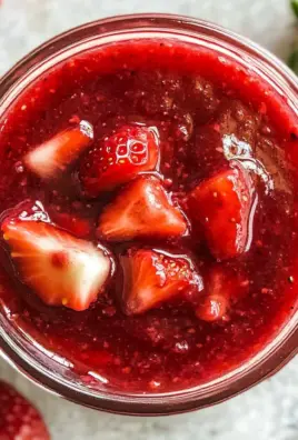Easy homemade strawberry sauce