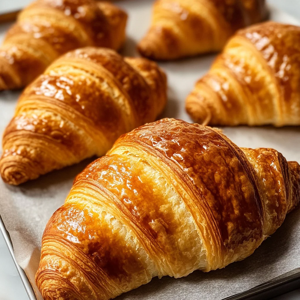 Freshly Baked French Croissants from Paris Recipe