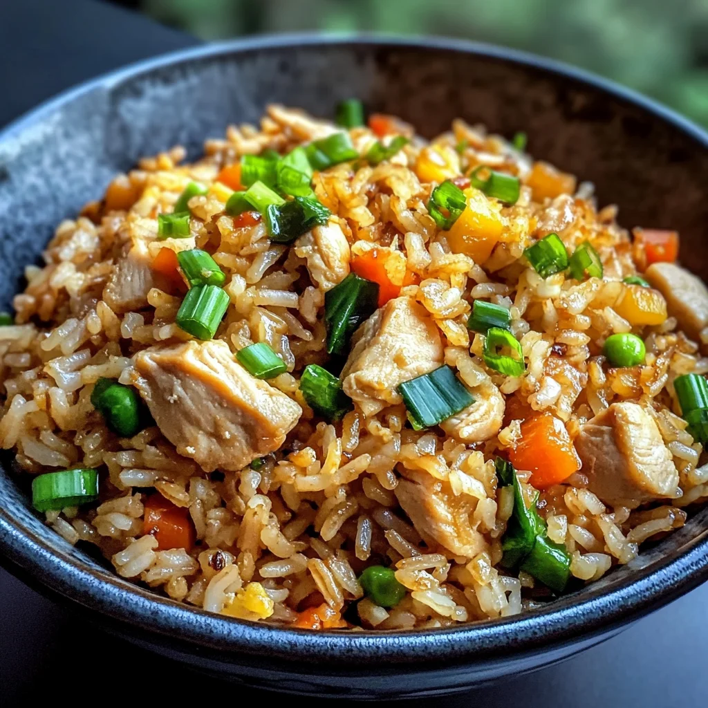 Fried Rice with Chicken