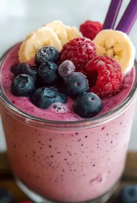 Frozen Mixed Berry Smoothie
