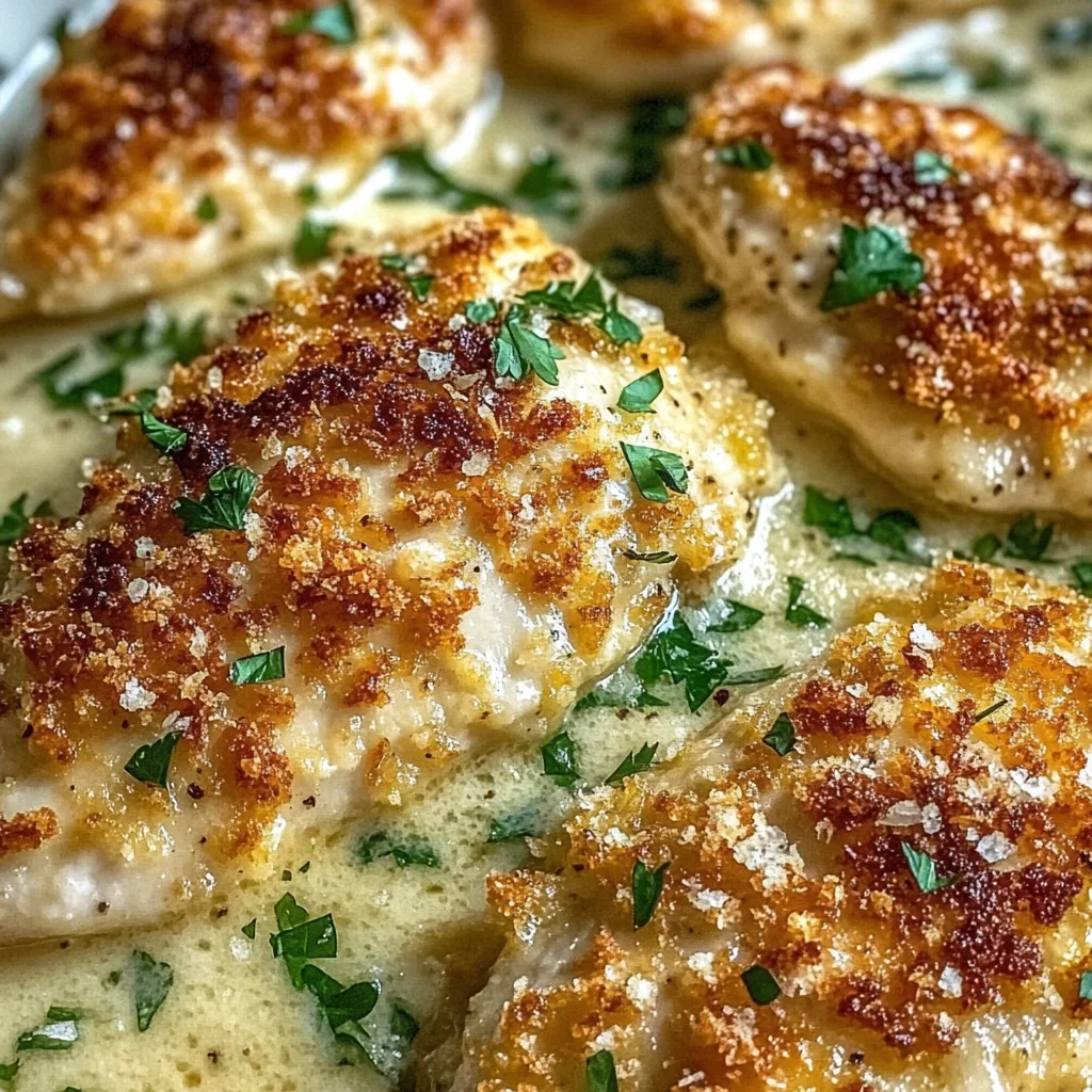 Garlic Parmesan Chicken Bake