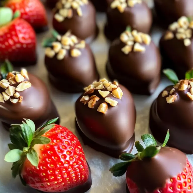 Gourmet Chocolate Covered Strawberries