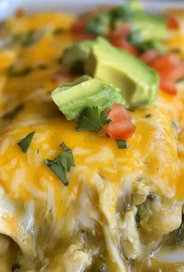 Green Chili Chicken Enchiladas Recipe
