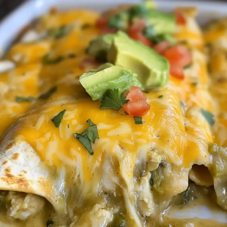 Green Chili Chicken Enchiladas Recipe