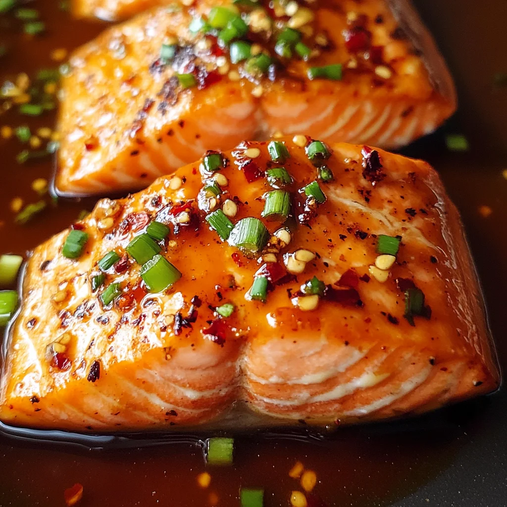 Hot Honey Butter Salmon