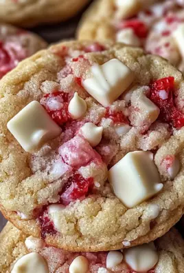Irresistible Valentine’s Strawberry White Chocolate Cookies