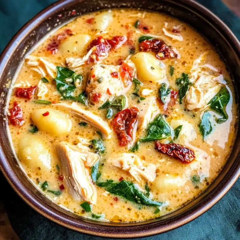 Italian Chicken Gnocchi Soup Recipe