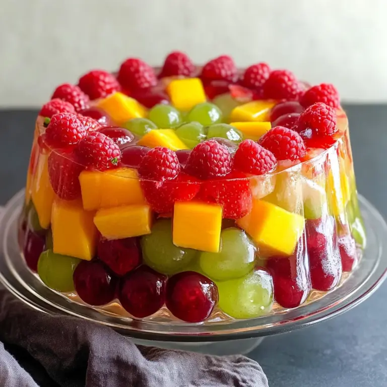 Jello Fruit Cake Recipe