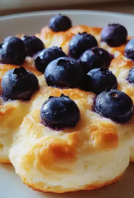 Magical Cottage Cheese Blueberry Cloud Bread Recipe