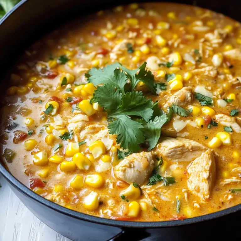 Mexican Street Corn Chicken Chili Recipe