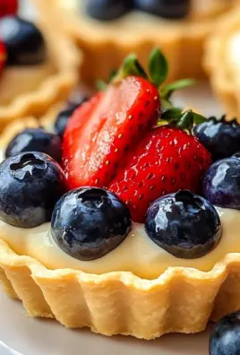 Mini Fruit Tarts With Pastry Cream