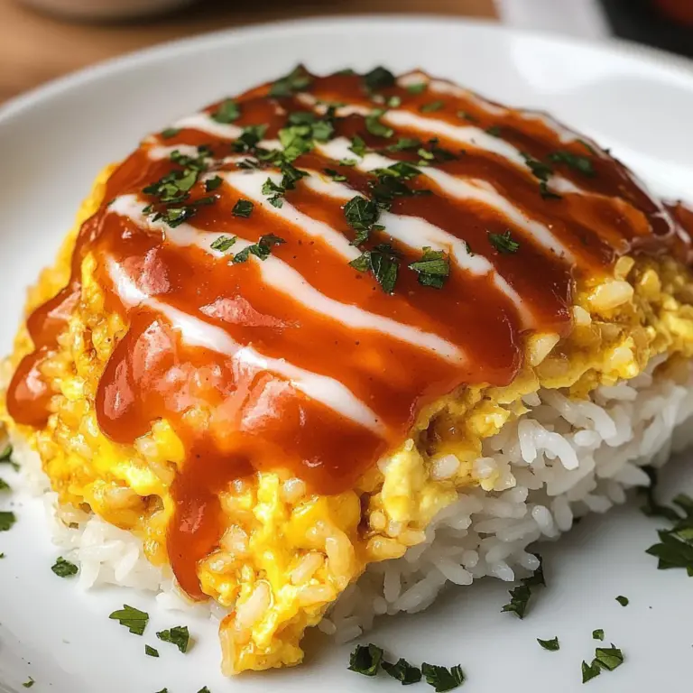 Omurice (Japanese Rice Omelet)
