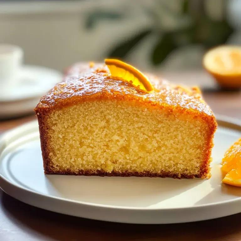 Orange Pound Cake
