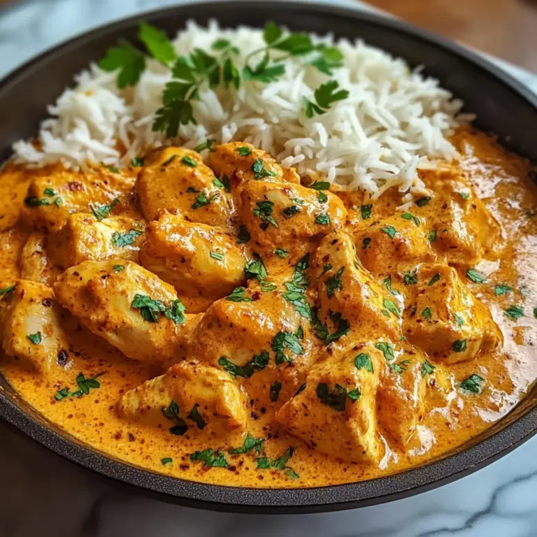 Quick & Easy Homemade Butter Chicken Recipe