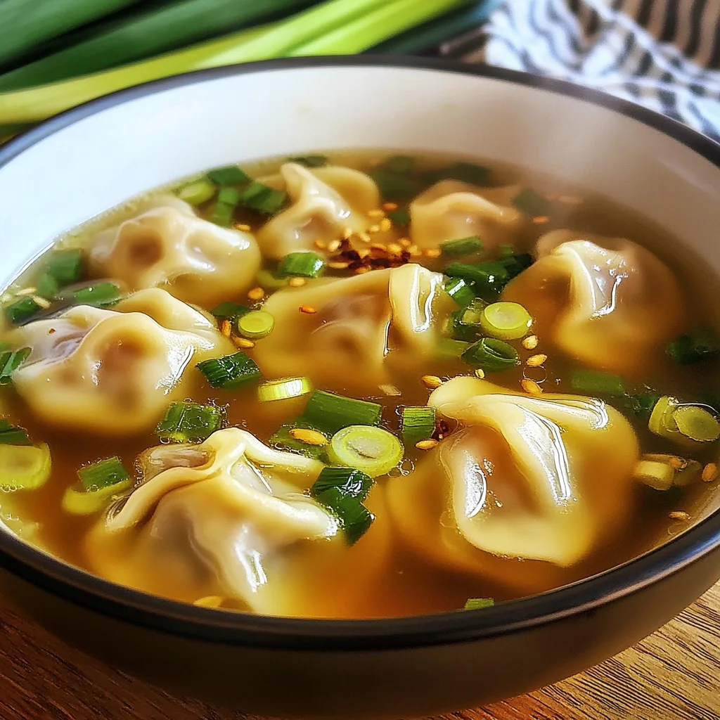 Quick & Easy Wonton Soup