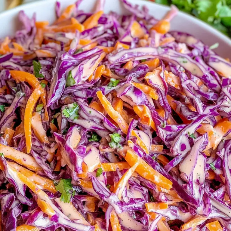 Red Cabbage Slaw