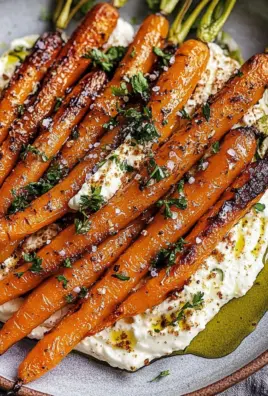 Roasted Carrots with Whipped Feta