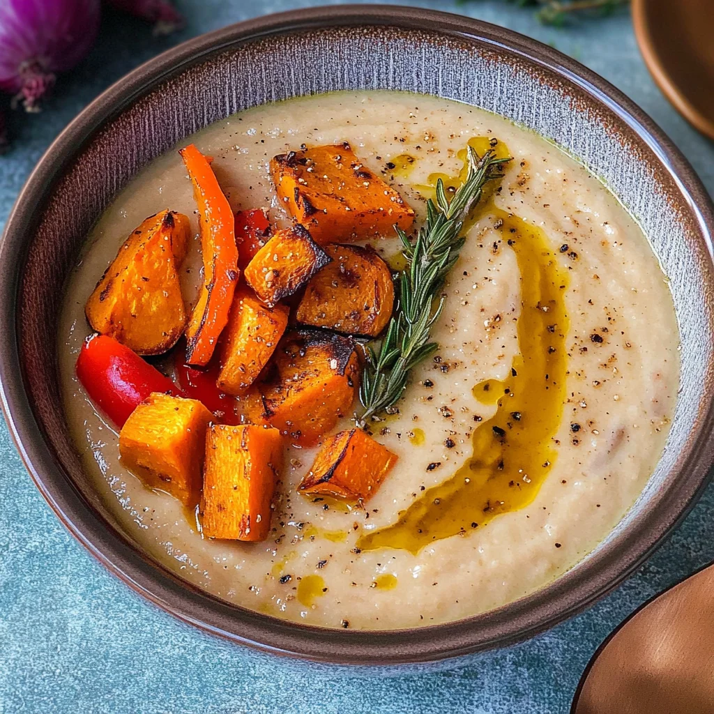 Roasted Vegetable Soup: Smooth and Creamy