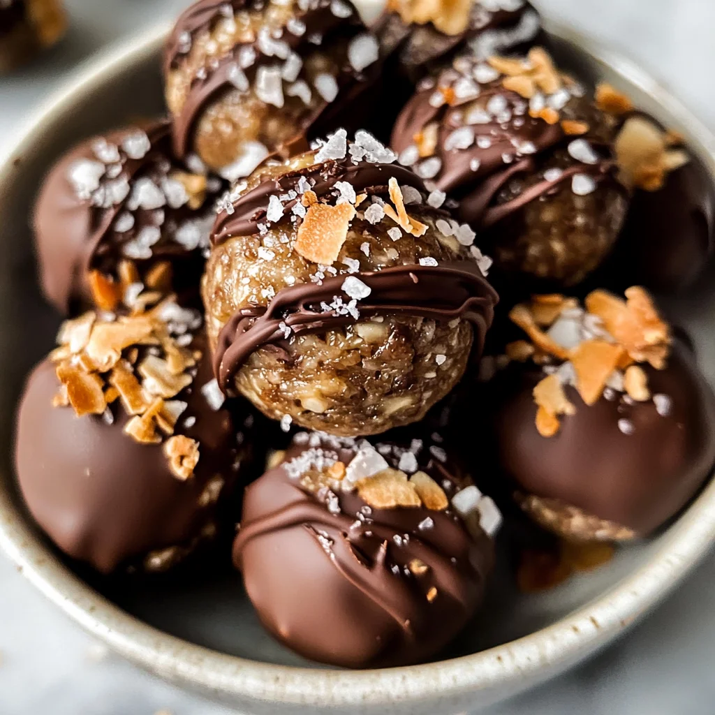 Samoa Cookie Protein Balls