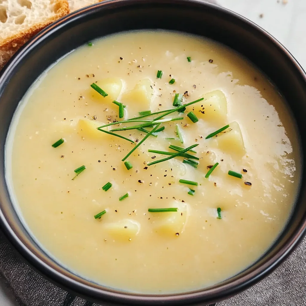 Savory Fennel and Potato Soup