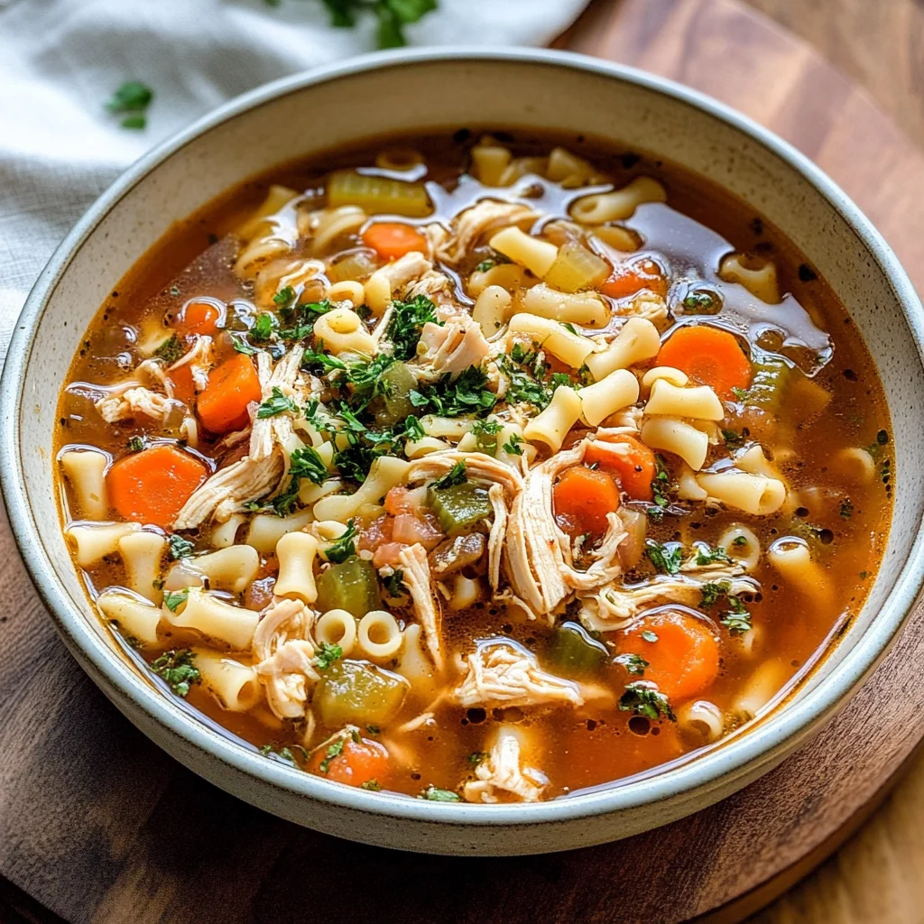 Sicilian Chicken Soup