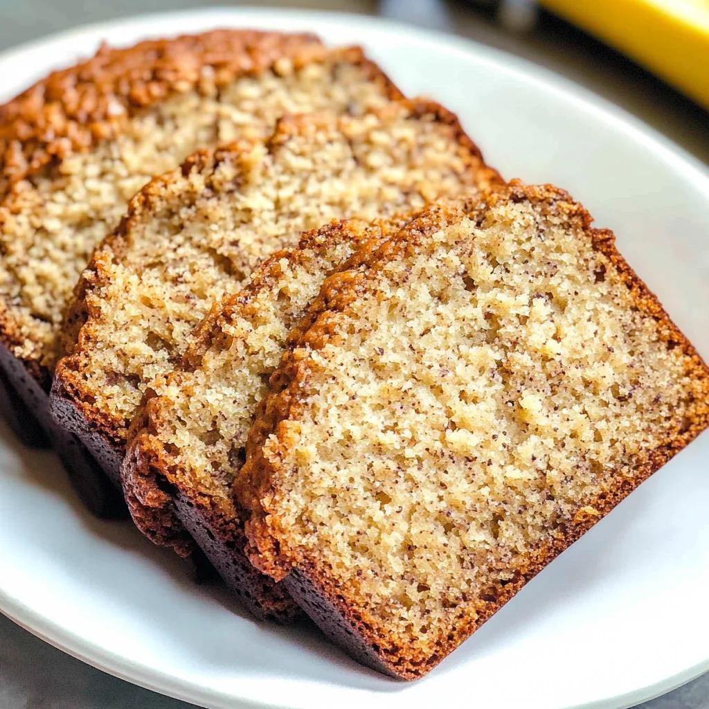 Simple Banana Bread Recipe