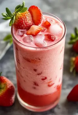 Simple Strawberry Agua Fresca - Alrightwithme