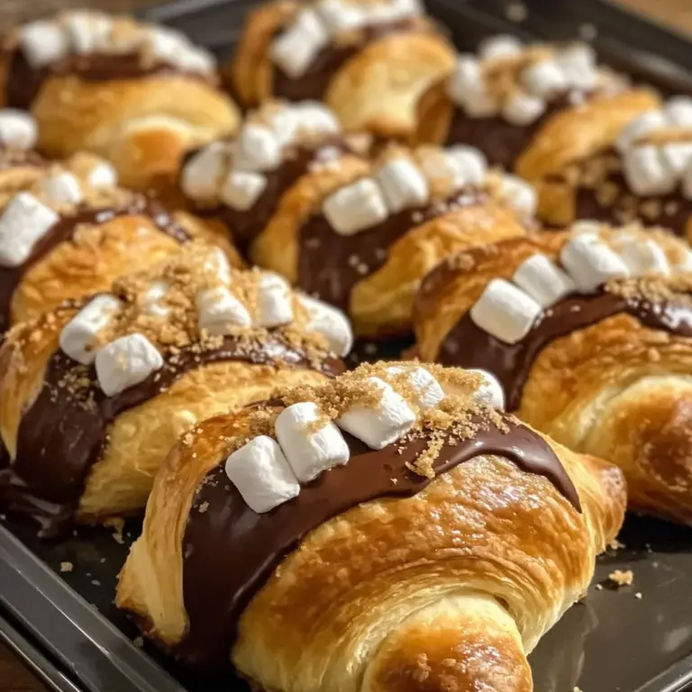 S'mores Crescent Rolls