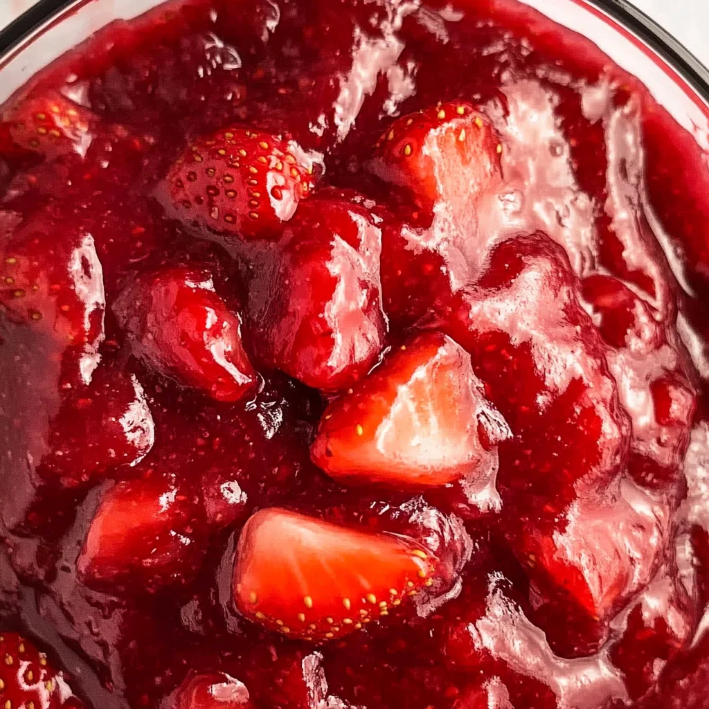 Strawberry Cake Filling (20 Minutes)